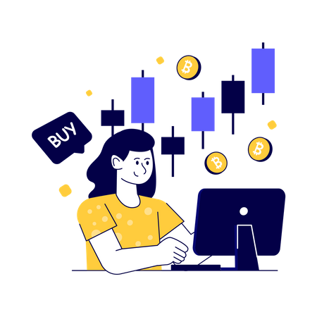 Trader  Illustration