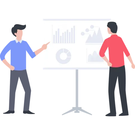 Traders analysant le marché de la cryptographie  Illustration