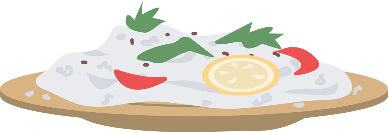 Traditional dish  Illustration