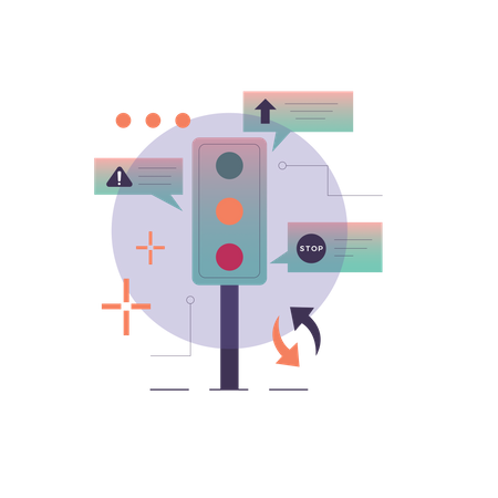 Traffic Lights  Illustration