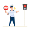 traffic police png