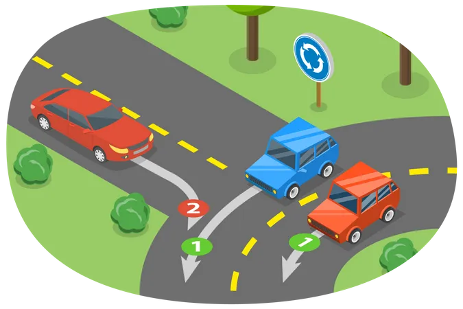 Traffic Regulating Rules  Illustration