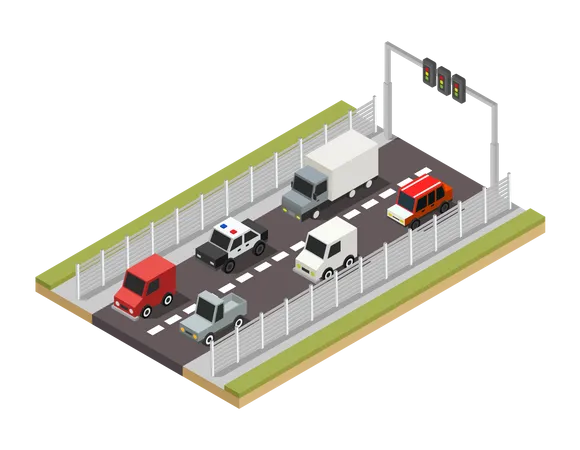 Trafic  Illustration