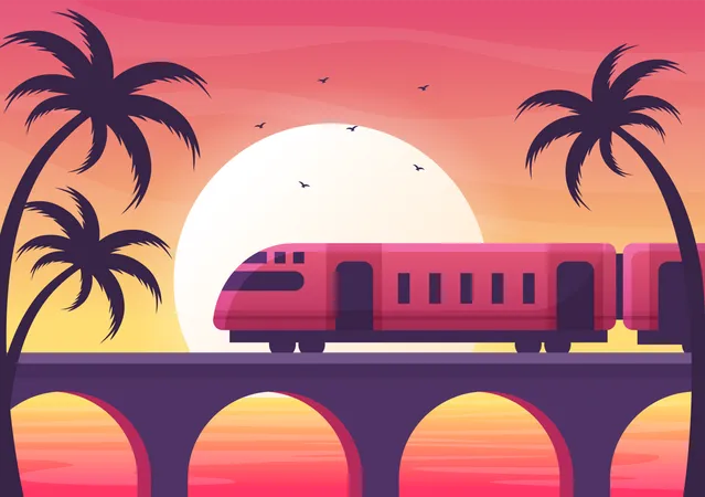 Train  Illustration