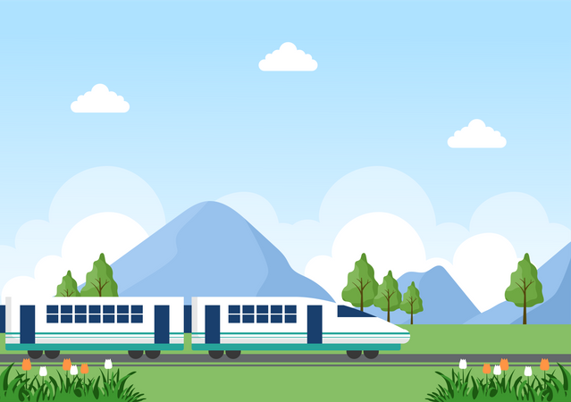 Train  Illustration