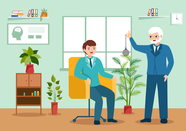 Traitement par hypnose  Illustration