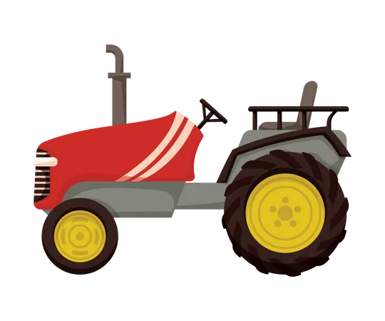 Traktor  Illustration