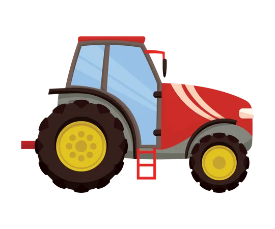 Traktor  Illustration