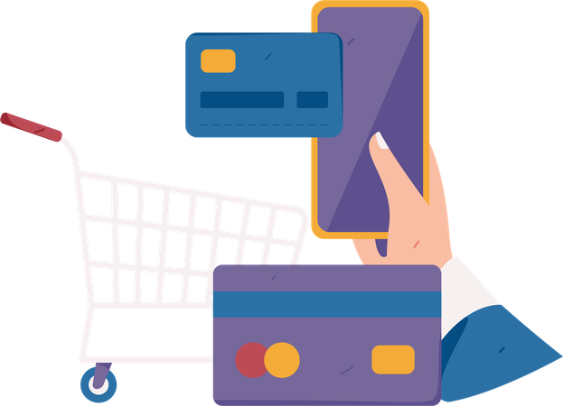 Transaction numérique  Illustration