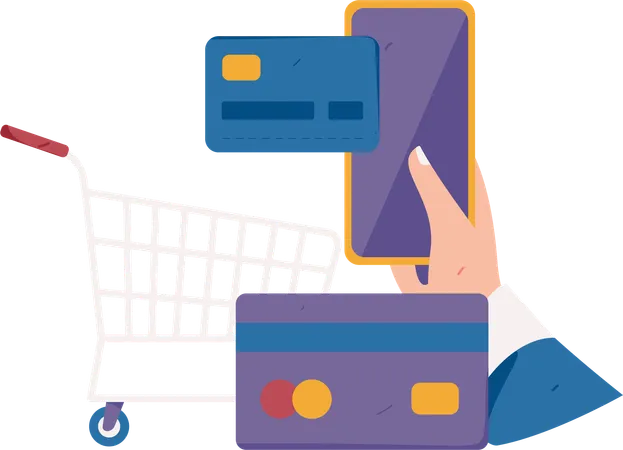 Transaction numérique  Illustration