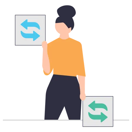 Transfer exchange Illustration