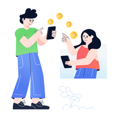 Transfer Payment  Illustration