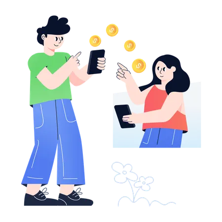 Transfer Payment  Illustration