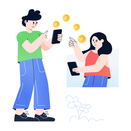 Transfer Payment  Illustration