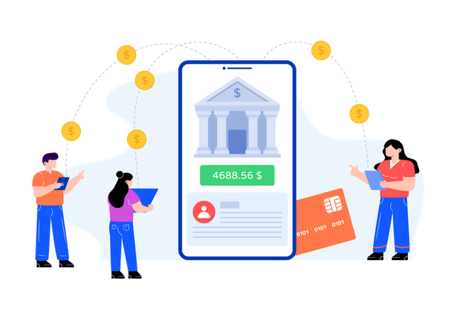 Transfert sans numéraire  Illustration