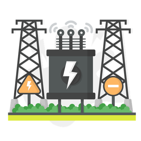 Transformateur électrique  Illustration