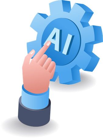 Transformation to artificial intelligence isometry  Illustration