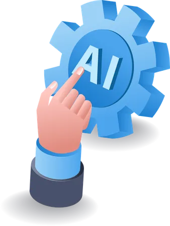 Transformation to artificial intelligence isometry  Illustration