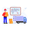 illustrations of distribution package