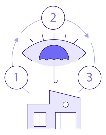 Transparent Insurance Process For Home Insurance Illustration
