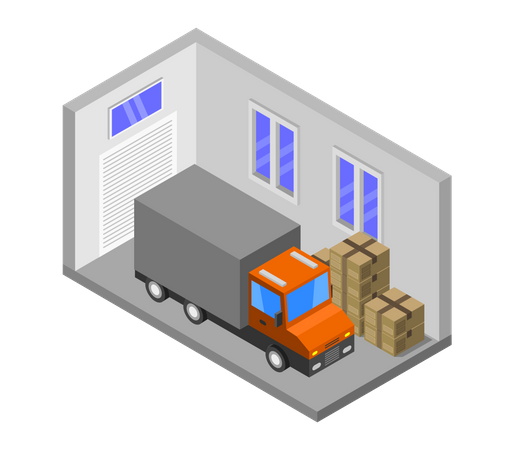 Transport service  イラスト