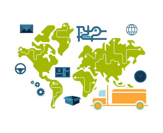 Transport Service  イラスト