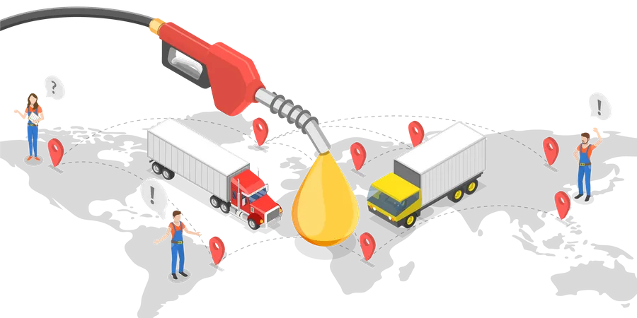 Transportation Fuels  Illustration