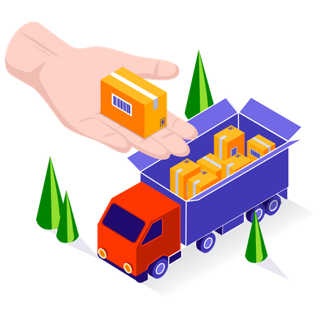 Transportation Service  イラスト