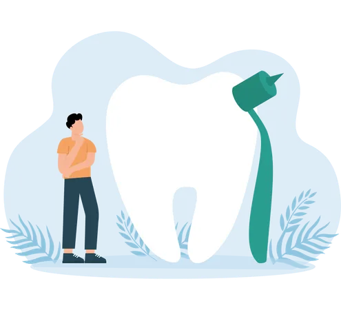 Tratamiento dental  Illustration