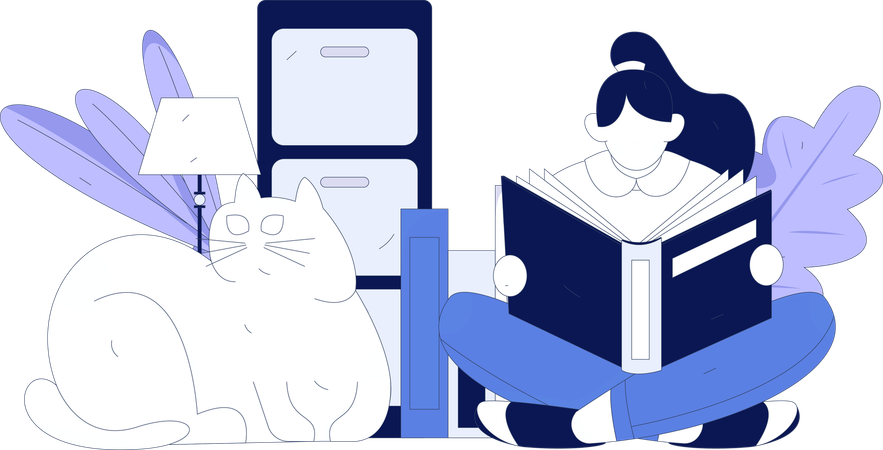 Travail à distance, effectuer du travail à domicile  Illustration