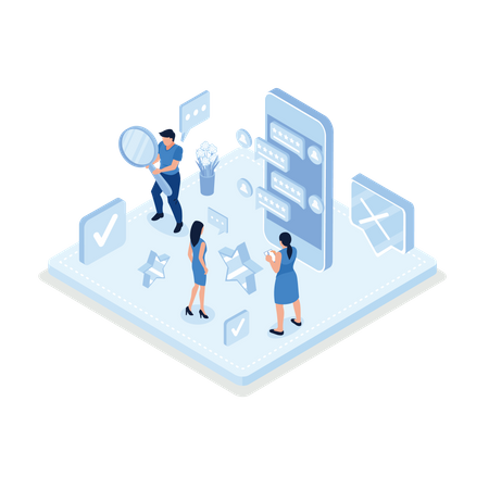 Travail indépendant  Illustration