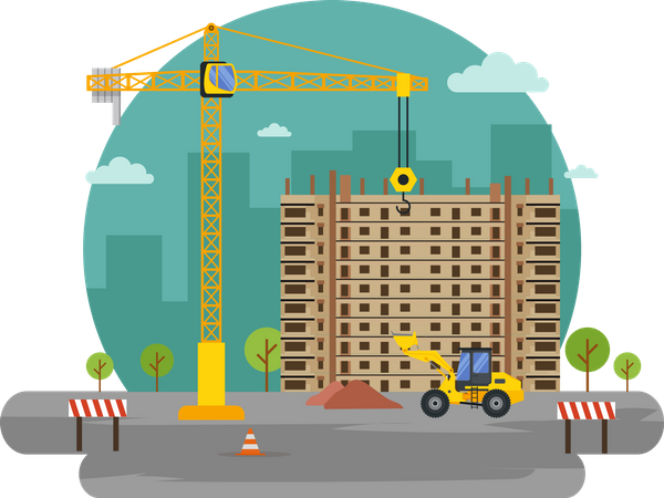 Travaux de construction  Illustration