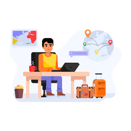 Travel Advisor  Illustration