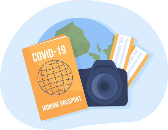 Travel after Covid  Illustration