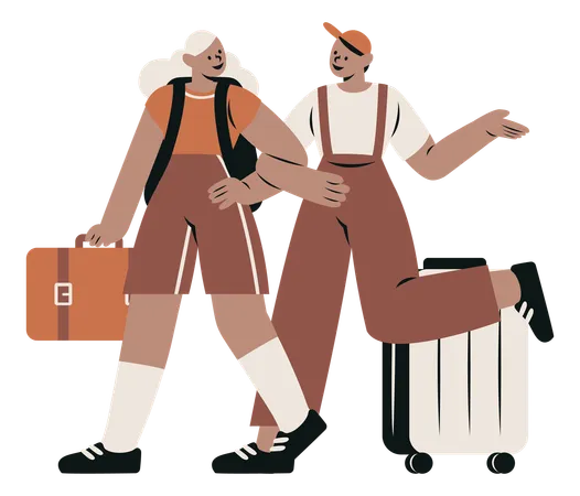 Travel and Tourism  Illustration
