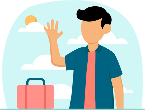 Travel bag  Illustration
