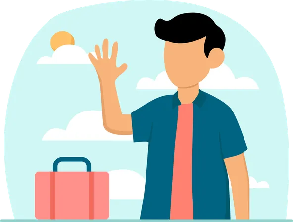 Travel bag  Illustration