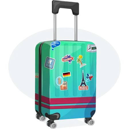 Travel bag  Illustration