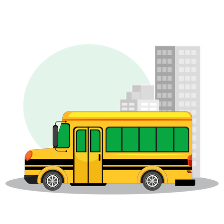 Travel Bus  Illustration