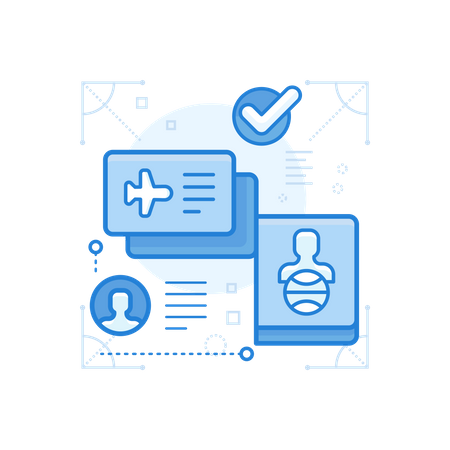 Travel Documents  Illustration