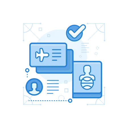 Travel Documents  Illustration