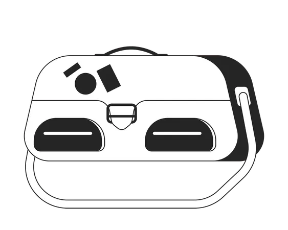 Travel handbag  Illustration