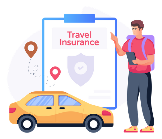 Travel Insurance Illustration