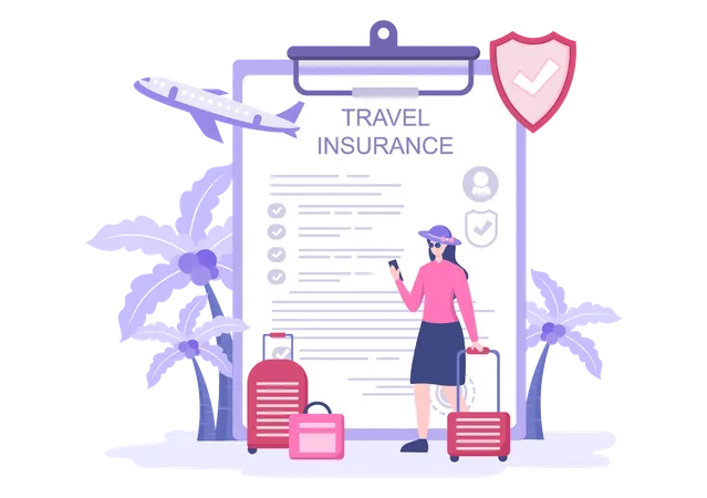 Travel Insurance Policy Illustration