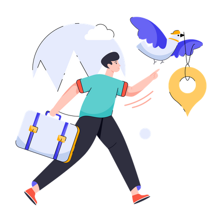 Travel Location  Illustration