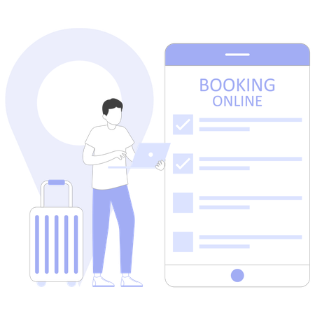 Travel location  Illustration