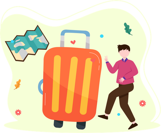 Travel luggage  Illustration