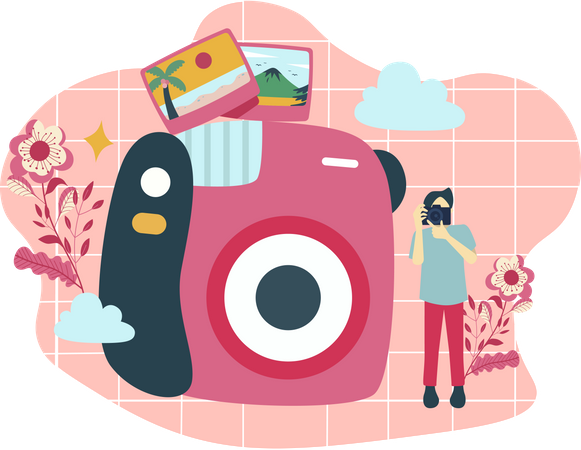 Travel Memories  Illustration