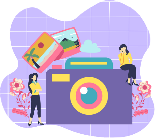 Travel Memories  Illustration