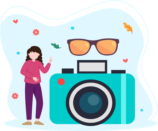 Travel memories  Illustration